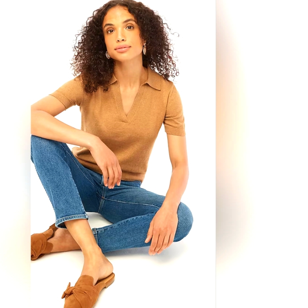 J.Crew Cashmere Polo Sweater